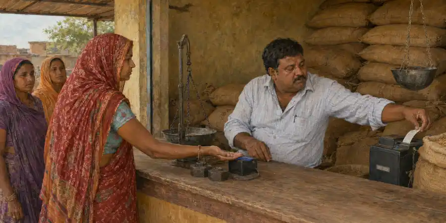 गेहूँ की बोरी