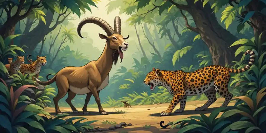 घमंडी बकरी