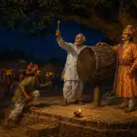 आधी रात का ढोल