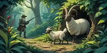 घमंडी बकरा और चालाक भेड़