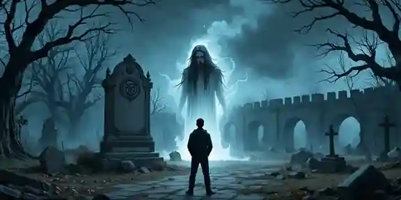 कब्र से बाहर आई आत्मा