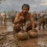 कंकड़ों का घड़ा