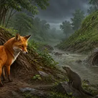 लोमड़ी और उसके दोस्तों की चाल