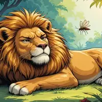 शेर और मच्छर