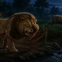 शेर और मिर्ची