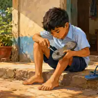 टूटी चप्पल